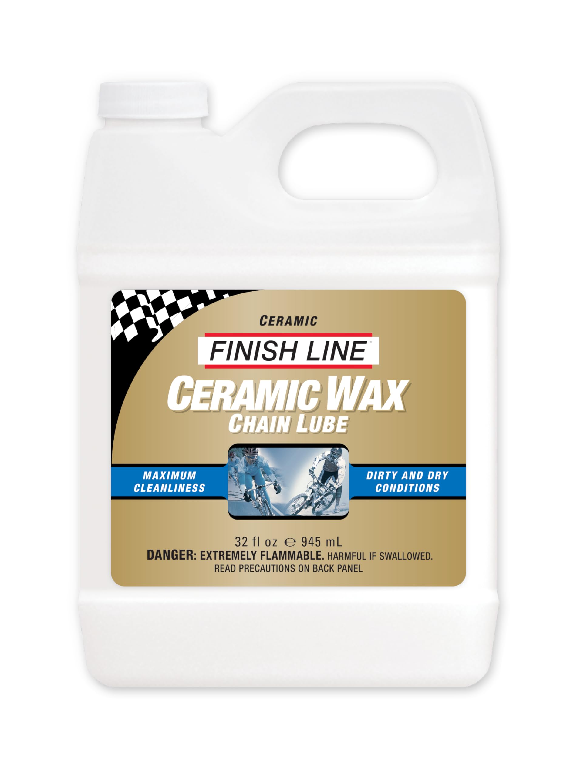 フィニッシュライン 自転車メンテナンス用品 セラミック ワックス ルーブ  945ml Amazon | FIL セラミック ワックス チェーン ルーブ 945ml ボトル